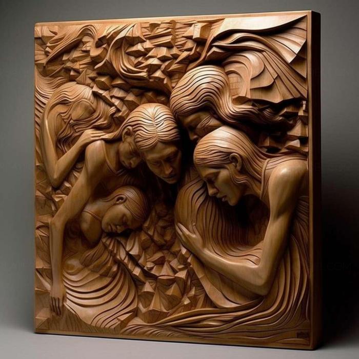 نموذج ثلاثي الأبعاد لآلة CNC 3D Art 